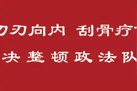 政法队伍教育整顿宣传标语图片