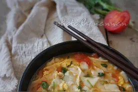 鸡蛋西红柿揪片子的做法图片