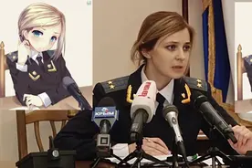 克里米亚美女检察长娜塔莉亚，强硬亲俄反欧，被普京授予少将军衔图片