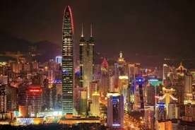 深圳市的GDP已然跻身全国前列，那么相比美国城市，能排到多少图片