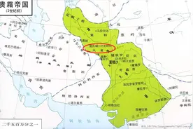 被匈奴人击败，西迁的大月氏在占领印度后，为什么要攻打东汉？图片