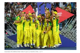 因疫情延期 墨尔本板球运动场将举办明年T20 World Cup决赛图片