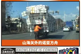 见到东北的倒骑驴，就理解了什么是工业奇迹图片