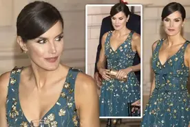 公主奖时莱蒂齐亚会穿什么？王后的心思你别猜，猜来猜去猜不明白图片