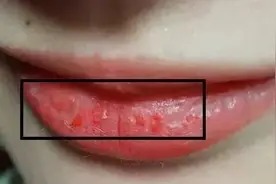 女生涂唇膏和不涂唇膏，差距这么大图片