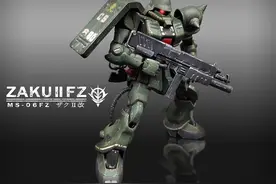 ZAKU FZ 像从战场上刚下来的图片