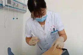 【岐黄之术】淄博市中西医结合医院路凯莉：穴位注射治疗关节疼痛图片