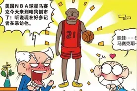 呆头与球星马赛克存在身高差异，无法“近距离”接触，太难了！图片