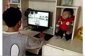 有个逗比爸爸是什么体验？孩子：天天“水深火热”，却又幸福满满图片