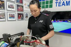 牛！慈溪这名羽毛球穿线师将去往东京奥运会，还是中国唯一图片