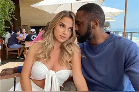 NBA球星帕特里克·帕特森美妻莎拉写真，美国人喜欢的好身材图片