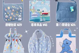 私藏小众帆布包，容量大超百搭图片