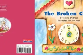 英语有声绘本：二傻子修钟表，白忙活一场《The Broken Clock》图片