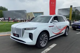 轴距3110mm的红旗E-HS9，55万很贵但有人觉得很值图片