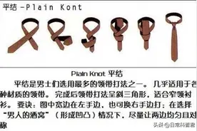 九种领带打法，总有一款适合你！女生也给老爸和未来老公收着吧~图片