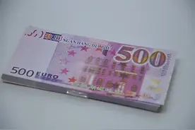 瑞士8岁小朋友捡到中国造欧元冥币，问店家能否买东西，老板报警图片