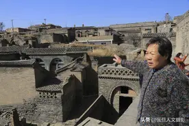 山西发现一座原始的古村落 依山而建的古建筑适合摄影和绘画创作图片