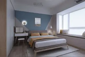 卧室床头背景墙，不光要温馨漂亮，还要环保健康，睡觉才会更香图片