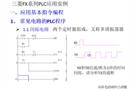 分享21个三菱PLC编程实例，从流程到程序图片