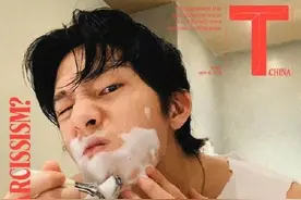 井柏然与《T Magazine》合作创新“封面”，果然帅的人怎样都帅~图片