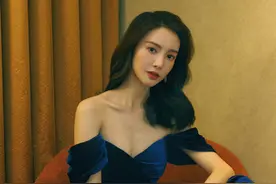 美女明星金晨丝绒长裤优雅写真图片图片