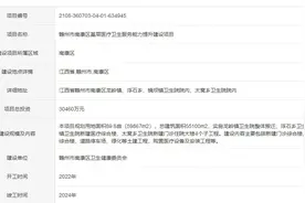 投资3亿多，南康4个乡镇卫生院将整体搬迁/新建…图片