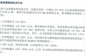 IATF16949：2016理解与应用-8.4.2.3供应商质量管理体系开发图片