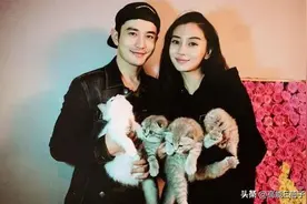 第二个潘粤明？黄晓明发文为小海绵庆生却似有难言之隐图片