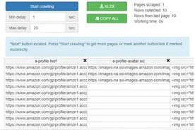 谷歌浏览器Chrome插件Instant Data Scraper抓取亚马逊(Amazon)评论图片