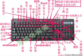 最全的键盘各键及组合键功能说明，建议收藏图片