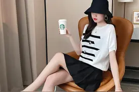 有衣品的女人才漂亮，冰丝衫+纱纱裙，才是今年流行的搭配图片