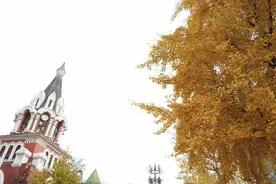 大连俄罗斯风情街，保留了38栋原远东白俄罗斯时的建筑图片