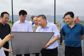 汉滨区人大常委会对城东新区建设情况进行视察图片