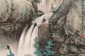 世界上最贵的画，唐伯虎《庐山观瀑图》5.9亿美元是假的图片