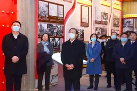 唐山党员干部警示教育展馆正式开馆！书记、市长为展馆揭幕！图片