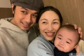 古巨基当爸后频繁晒娃，小基仔可爱帅气，网友：幸好没遗传妈妈图片