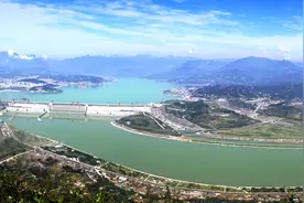 三峡大坝落差110米，下游的鱼如何完成洄游？难道一直分居两地？图片