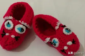 「毛线编织」超萌儿童鞋的钩织方法！图片