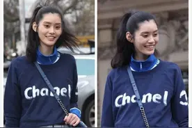美人在骨不在皮，奚梦瑶素颜出镜也很高级，不愧是超模图片