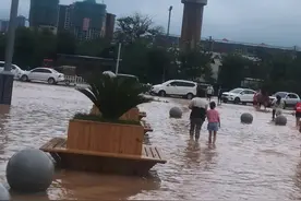河南大雨，挖掘机司机帮人拖车收费被喊趁火打劫，回怼：重拖回去图片