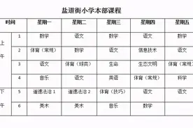 小课表蕴含大学问，成都这些热门小学都在上些什么课？图片