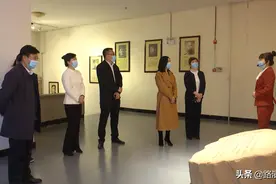 肇州县委常委、宣传部部长孟令威来北安市学习考察博物馆建设情况图片