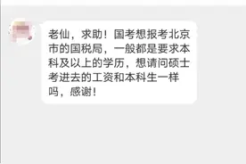 硕士因专业受限，以本科学历报考公务员，可以享受副科级待遇吗？图片