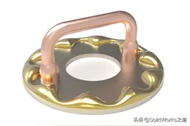 SolidWorks方程式曲线（正弦环）与比例路径的应用，CAD习题集P48图片
