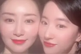 舒畅刘亦菲同框，刘亦菲久违出镜有些害羞，二人闺蜜情已有18年图片