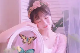 小姐姐来也：之桃之夭夭，灼灼其华图片