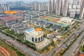 五象湖板块最新航拍图！这些优等生“拽”是有道理的图片