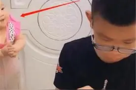 鬼才舅舅带娃火了，“封印”外甥女只为打游戏，网友：是亲舅舅图片