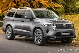 下一代丰田红杉Sequoia渲染图曝光 外观设计借鉴RAV4图片