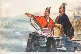 精品连环画《厚古薄今的专家秦始皇》，由名家李世南绘画图片